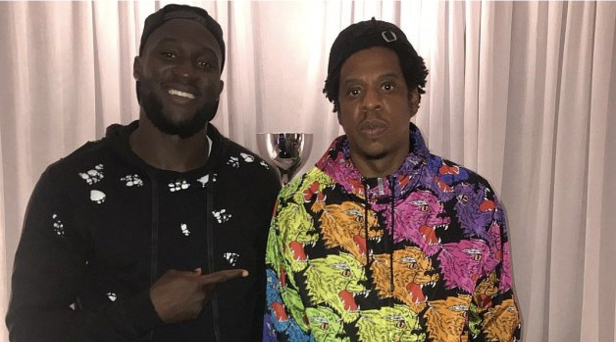 Romelu Lukaku et Jay-Z.