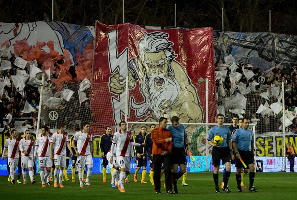 Die Rayo-Vallecano-Fans gelten als äusserst kreativ.&nbsp;