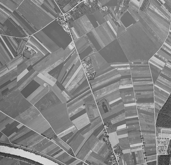 Luftaufnahme der Kappelenschanze von 1946. Bald darauf wurde die Befestigung abgebaut.
https://s.geo.admin.ch/hfxgjtdbfpcs