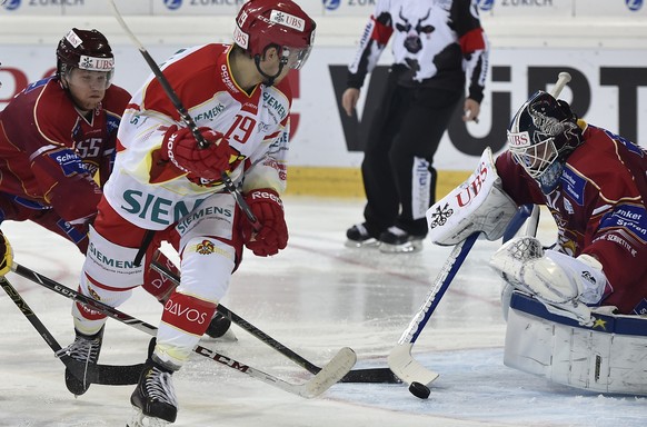 Janick Schwendener lief gegen Jokerit zur Höchstform auf.