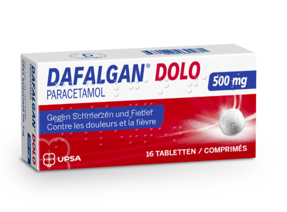 Dafalgan Dolo neue Verpackung