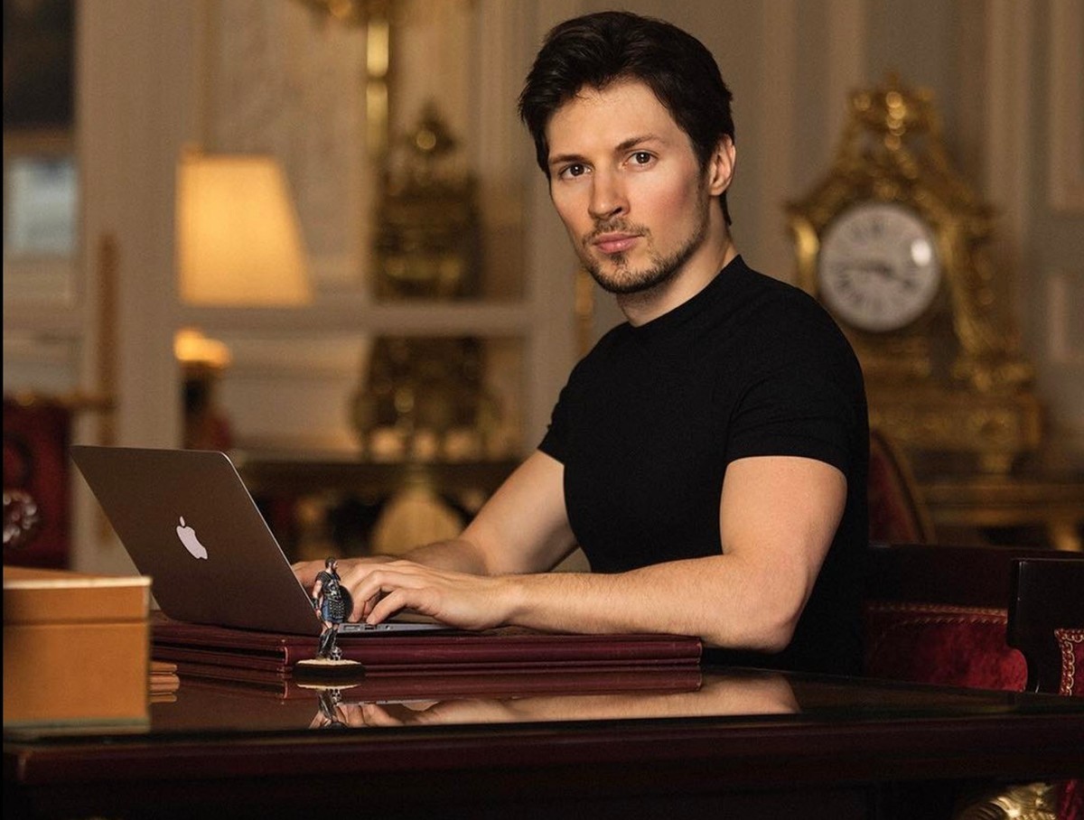 Instagram-Profil von Pawel Durow, Telegram-Gründer.