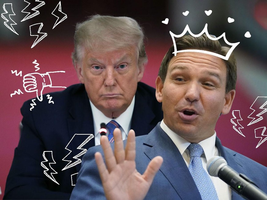 DeSantis und Trump Teaserbild