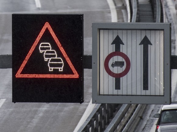 Auf der A2 in Richtung Norden zu fahren brauchte am Freitagnachmittag viel Geduld. (Archivbild)