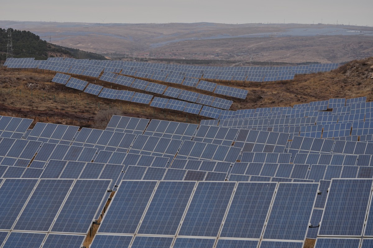A solar farm operates in Datong, China, Friday, March 13, 2026. (AP Photo/Ng Han Guan)
Climate Fossil Fuels Conference