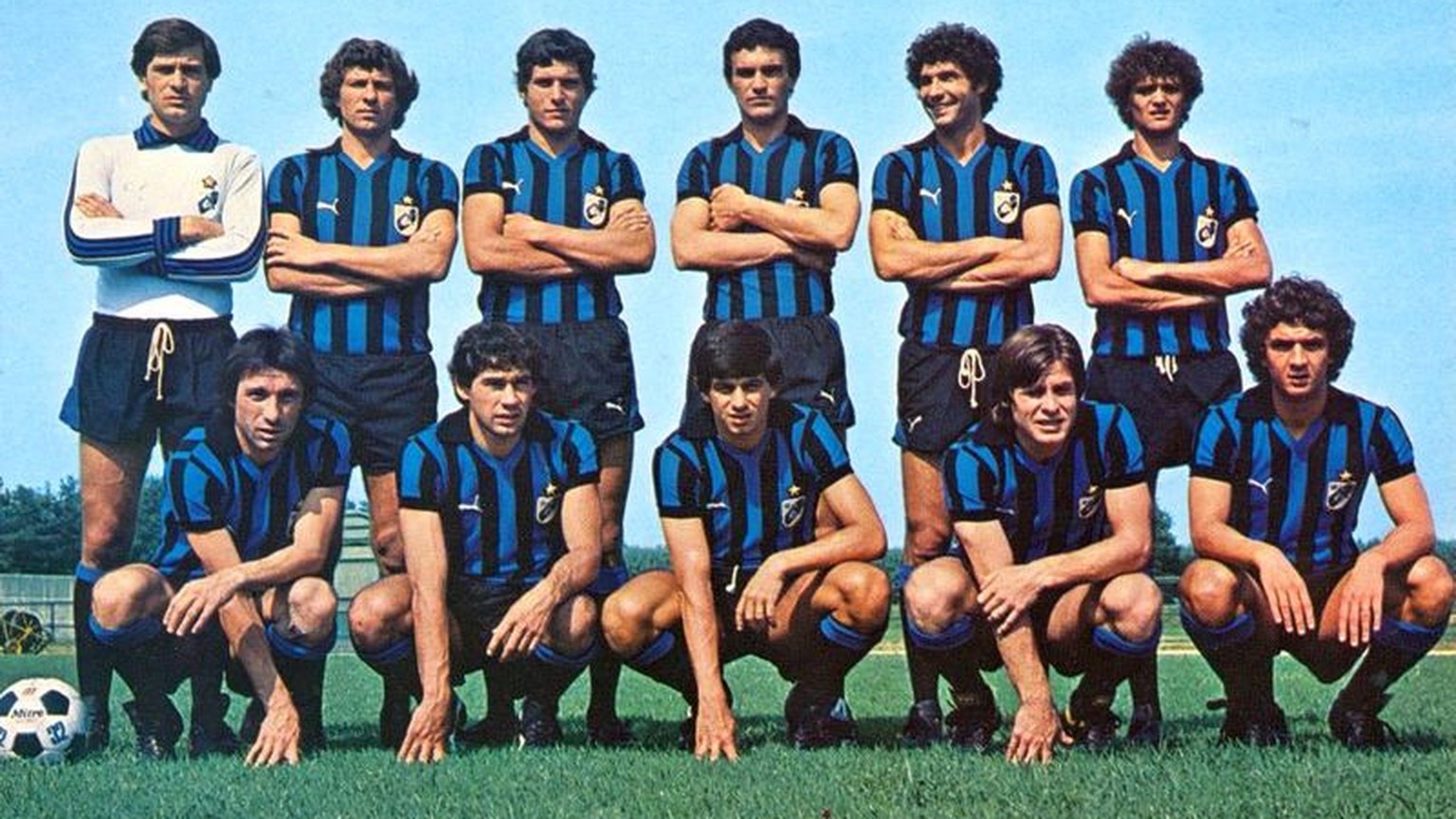 Inters Meistermannschaft 1979/80.