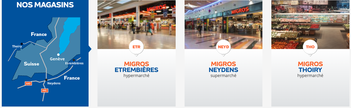 Migros Etrembieres, Neydens et Thoiry
