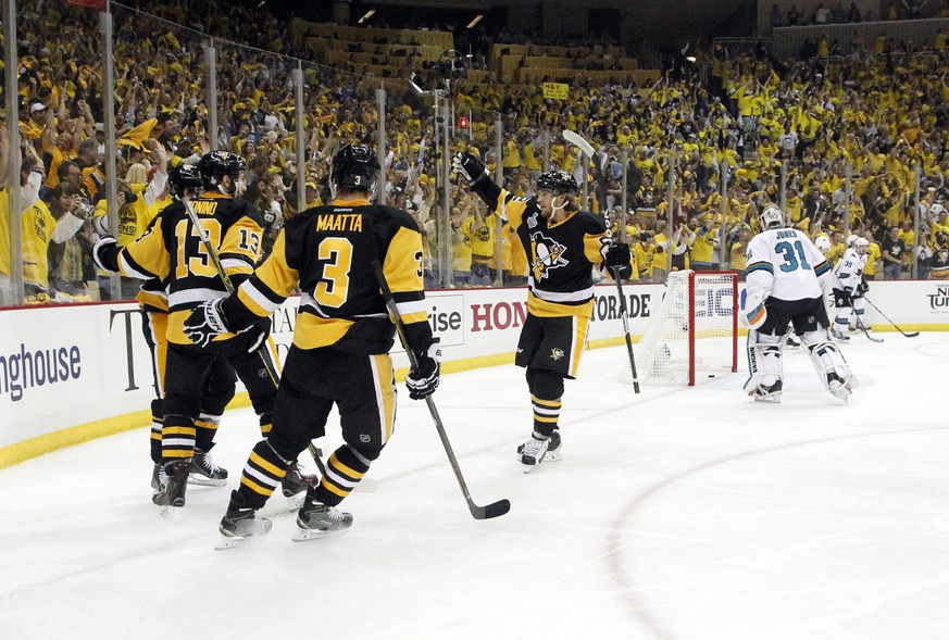 Alle aus dem Häuschen: Gelb-schwarzer Jubel im Consol Energy Center.