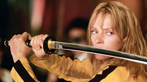 Uma Thurman auf ihrem Rachefeldzug in «Kill Bill».