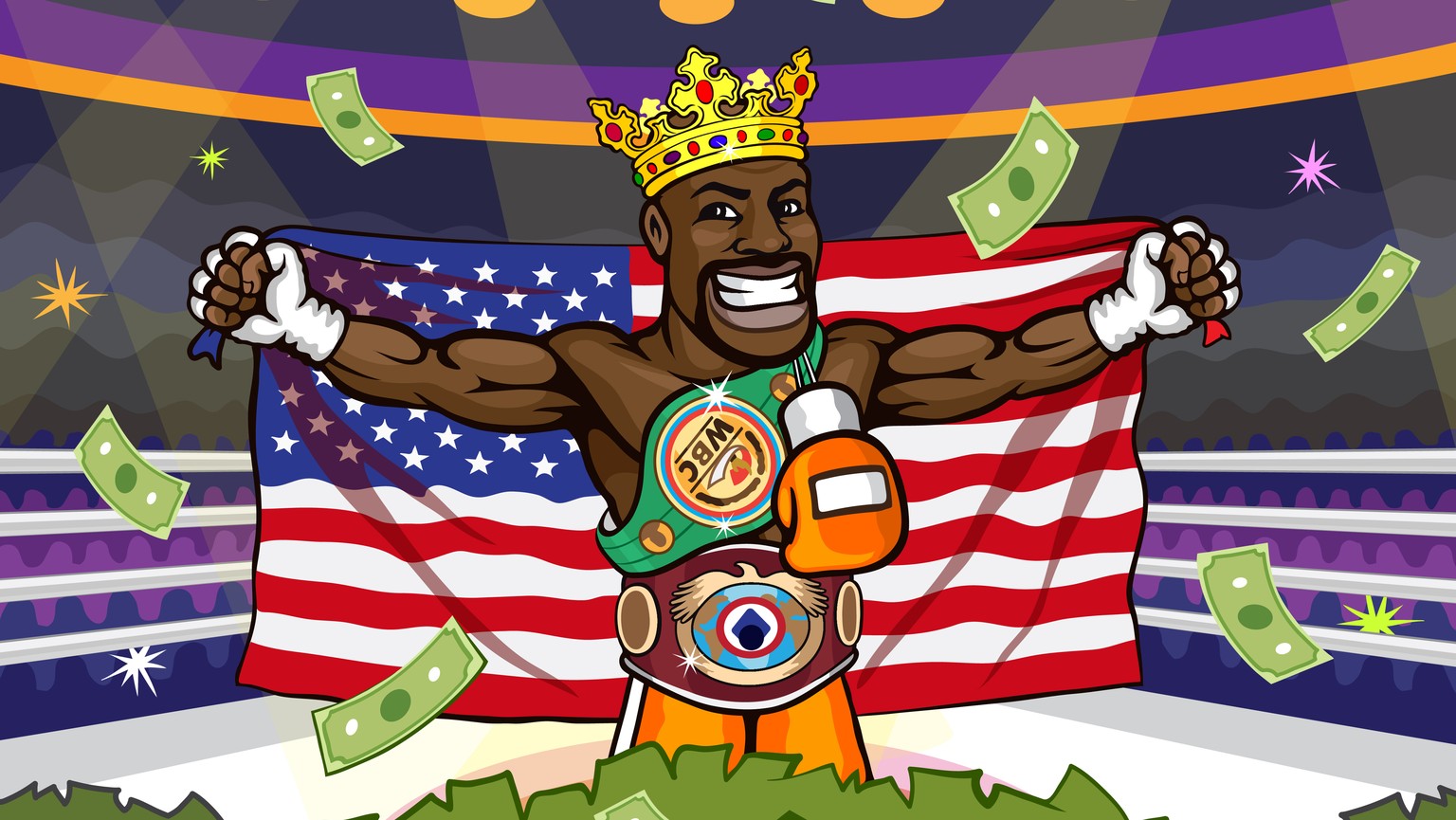 Er heisst nicht umsonst «Money»: Floyd Mayweather.