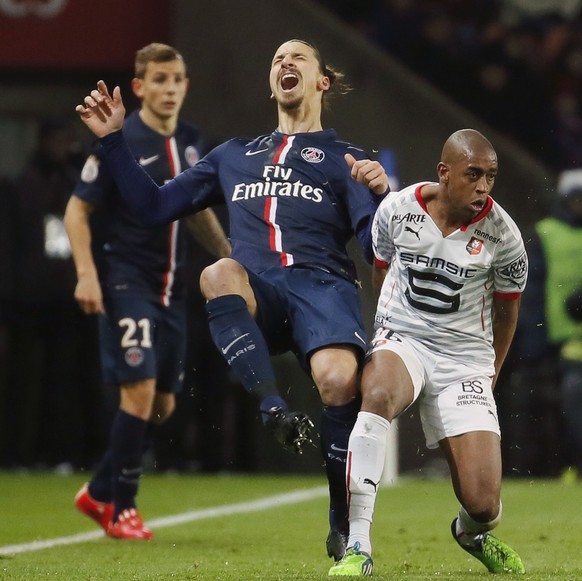 Gelson Fernandes spielt derzeit in der Ligue 1 für Rennes, wo er auch gerne mal dem Zlatan auf den Fuss steht.