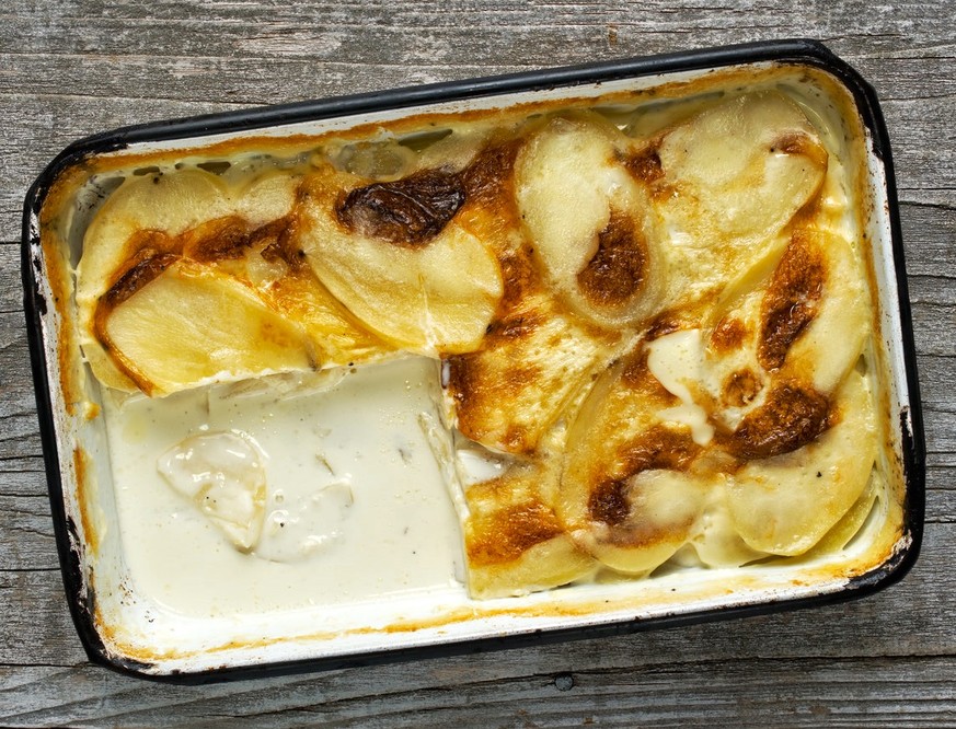 gratin dauphinois kartoffelgratin kartoffel essen kochen frankreich schweiz food