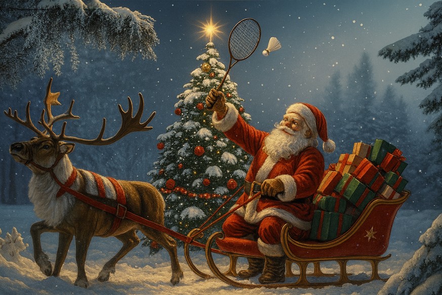 Ein bisschen Sport gegen den Festtags-Bauch.