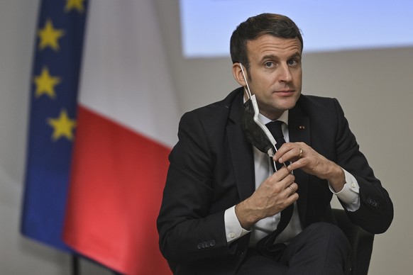 Will das «Spaziertempo »steigern: Frankreichs Präsident Emmanuel Macron.