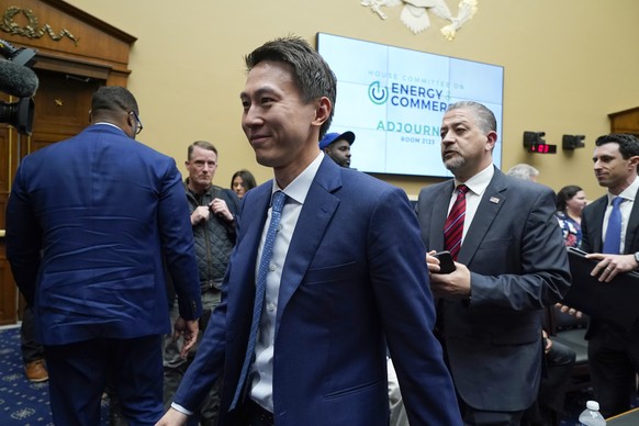 TikTok CEO Shou Zi Chew is leaving after testing at a House Energy and Commerce Committee hearing, regarding the platform's privacy and data security practices and impact on children…