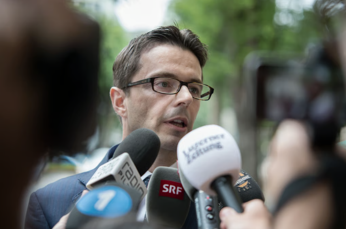 Christoph Rüedi, procureur de la fusillade d'Aarau