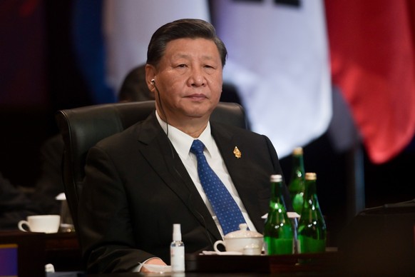 epa10306338 China&#039;s President Xi Jinping attends the opening of the G20 Leaders&#039; Summit in Bali, Indonesia, 15 November 2022. The 17th Group of Twenty (G20) Heads of State and Government Sum ...