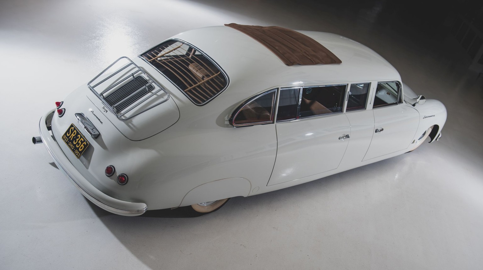 1953 Porsche 356 Limousine Custom
Offered without reserve
RM | Sotheby&#039;s - THE TAJ MA GARAJ COLLECTION 28 SEPTEMBER 2019 auktion 

https://rmsothebys.com/en/auctions/tg19/the-taj-ma-garaj-collect ...