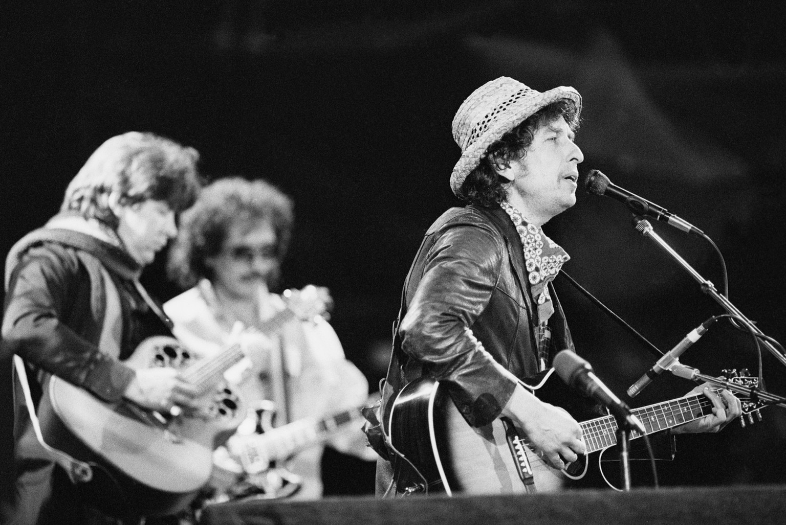 Der Musiker&nbsp;am 1. Juni 1984 in Basel im St. Jakobsstadion.