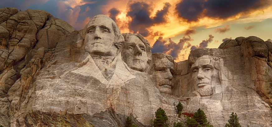 Wetten, dass man auch am Mount Rushmore etwas aussetzen kann?