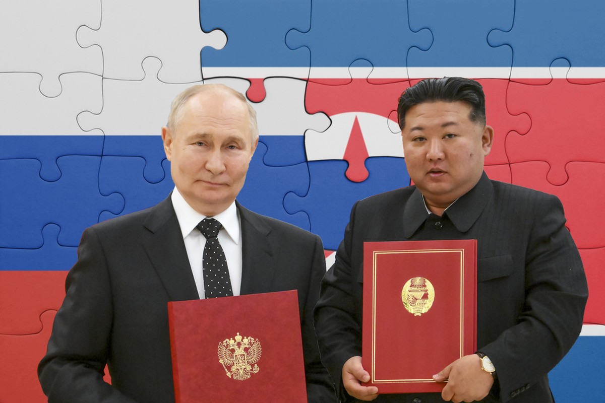 Putin Kim Russland Nordkorea
