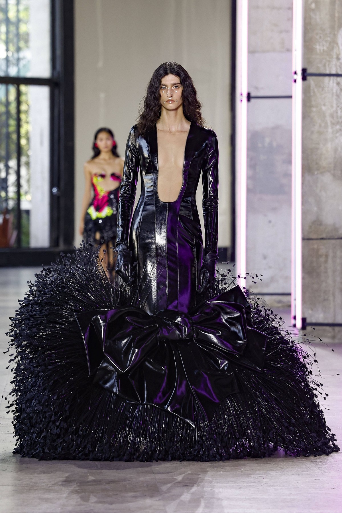 Germanier Fall/Winter 20262027 Haute Couture Collection Fashion Show during Paris Fashion Week, July 7, 2026 Germanier Haute Couture Fall/Winter 20262027 Collection Fashion Show, during Paris Fashion  ...