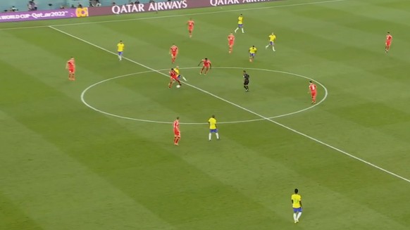 Schweiz Brasilien Offside