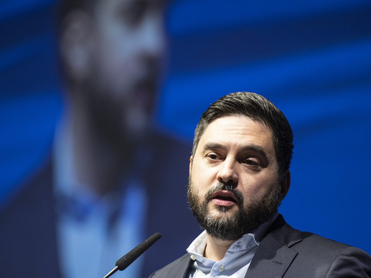 Cédric Wermuth a ouvert le congrès du PS en l'absence de l'autre coprésidente Mattea Meyer (archives).