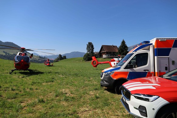 Unfall in Walchwil ZG, 25.06.2026)