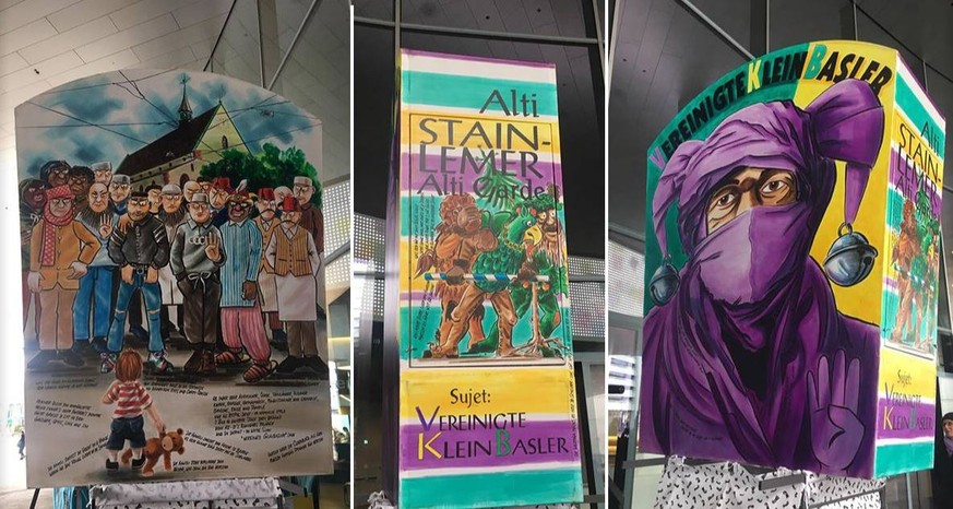 vereinigte kleinbasler alti stainlemer alti garde basler fasnacht 2019