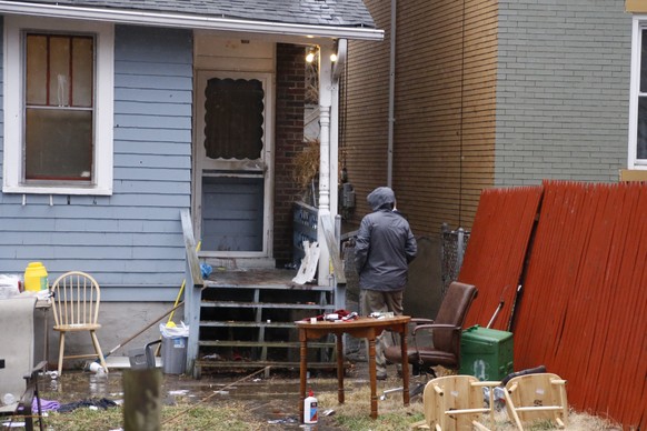 Der Vorfall ereignete sich am späten Mittwochabend (Ortszeit) in diesem Hinterhof in der Stadt Wilkinsburg.&nbsp;