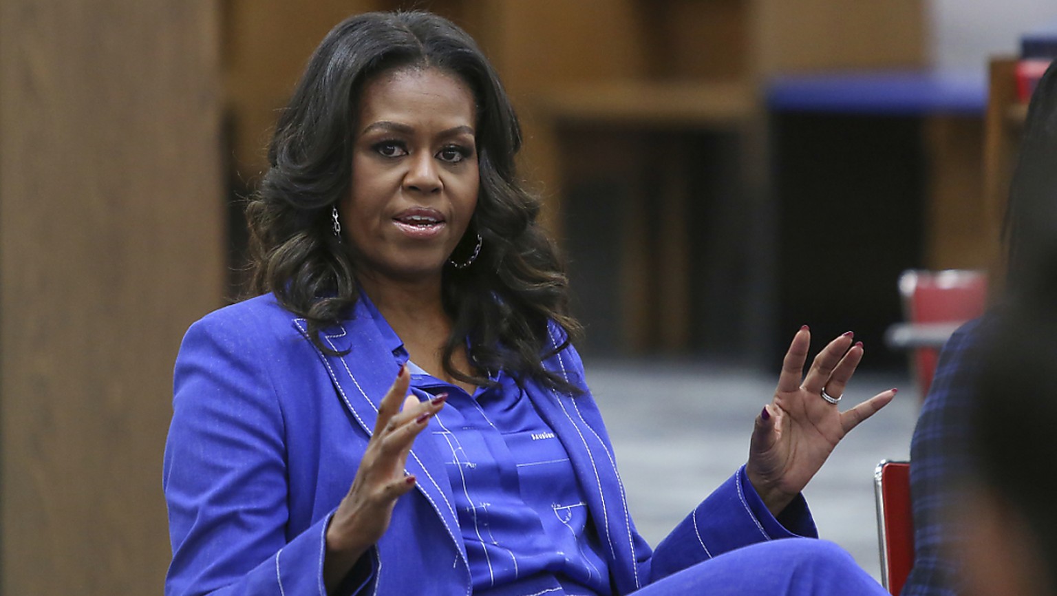 ARCHIV - Michelle Obama, ehemalige First Lady der USA, krisiert Donald Trump. Foto: Teresa Crawford/AP/dpa