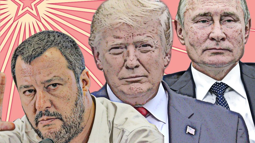 Kommunismus Putin Trump Salvini