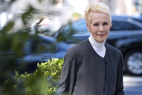 E. Jean Carroll is photographed, Sunday, June 23, 2019, in New York. Carroll, a New York-based advice columnist, claims Donald Trump sexually assaulted her in a dressing room at a Manhattan department ...