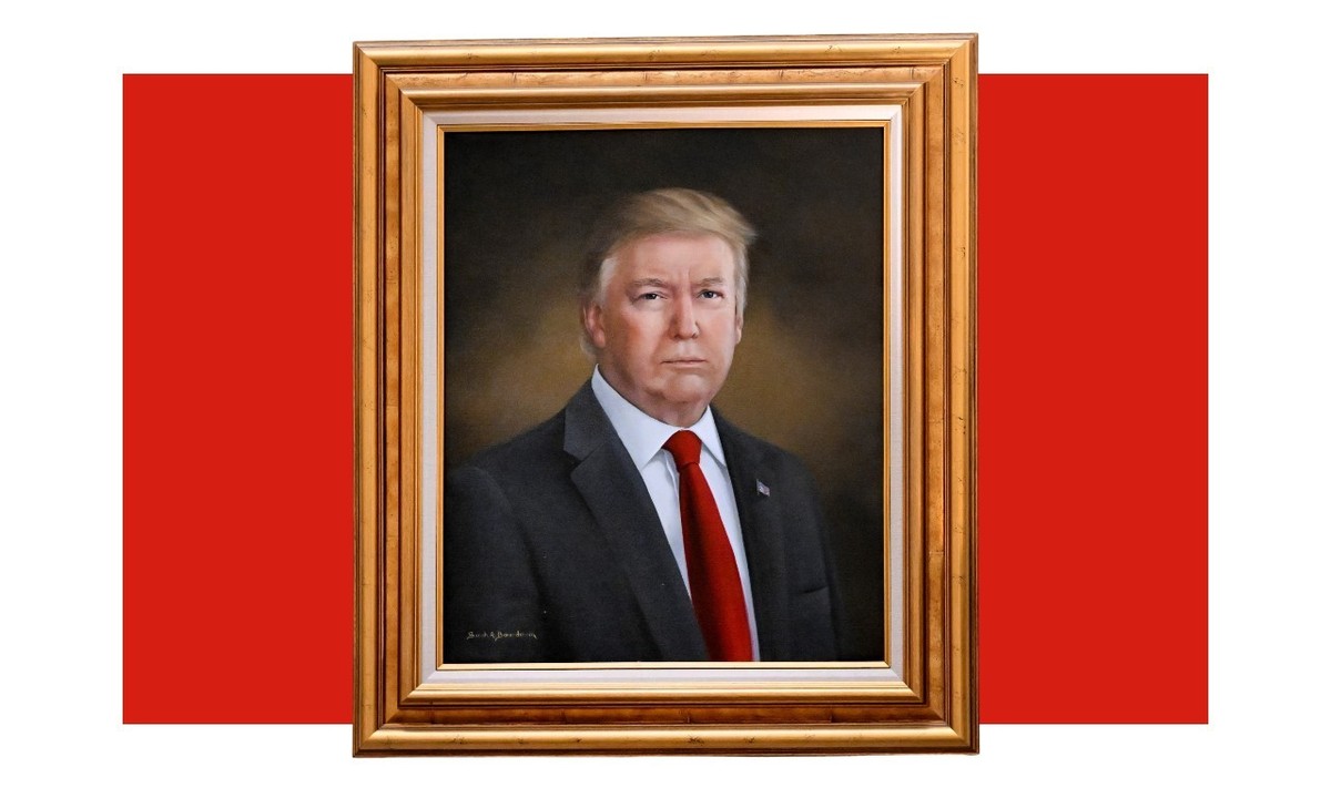 Donald Trump est particulièrement agacé par un portrait de lui-même exposé dans le Colorado.