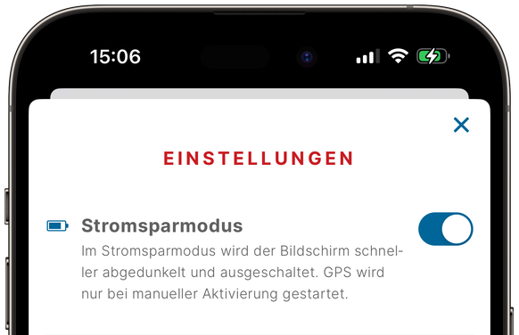Swisstopo app.