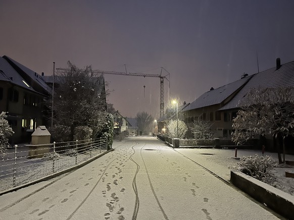 Frauenfeld Thurgau Schnee 30.11.2023