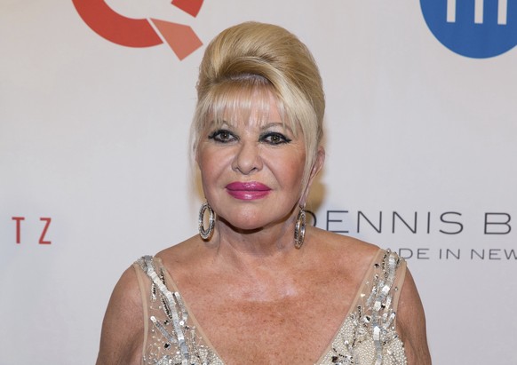 FILE - In this May 9, 2016 file photo, Ivana Trump, ex-wife of President Donald Trump, attends the Fashion Institute of Technology Annual Gala benefit in New York. First lady Melania Trump is pushing  ...