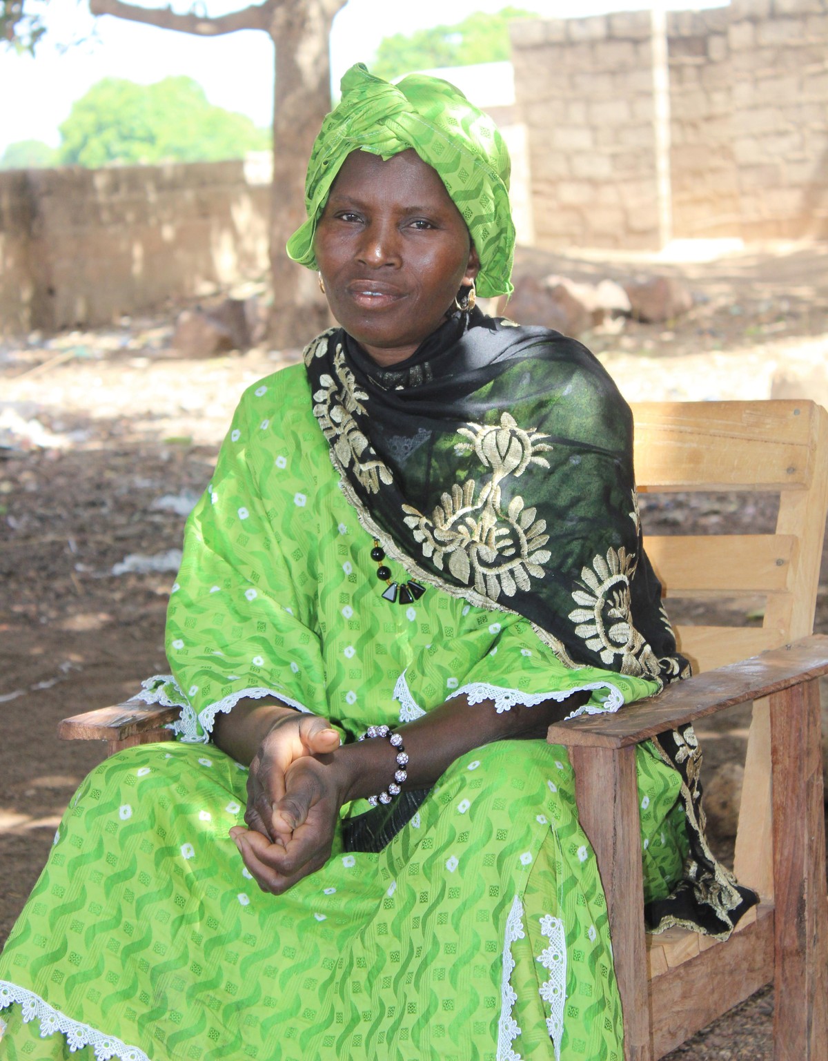 Bäuerin Djènèba Diallo.
