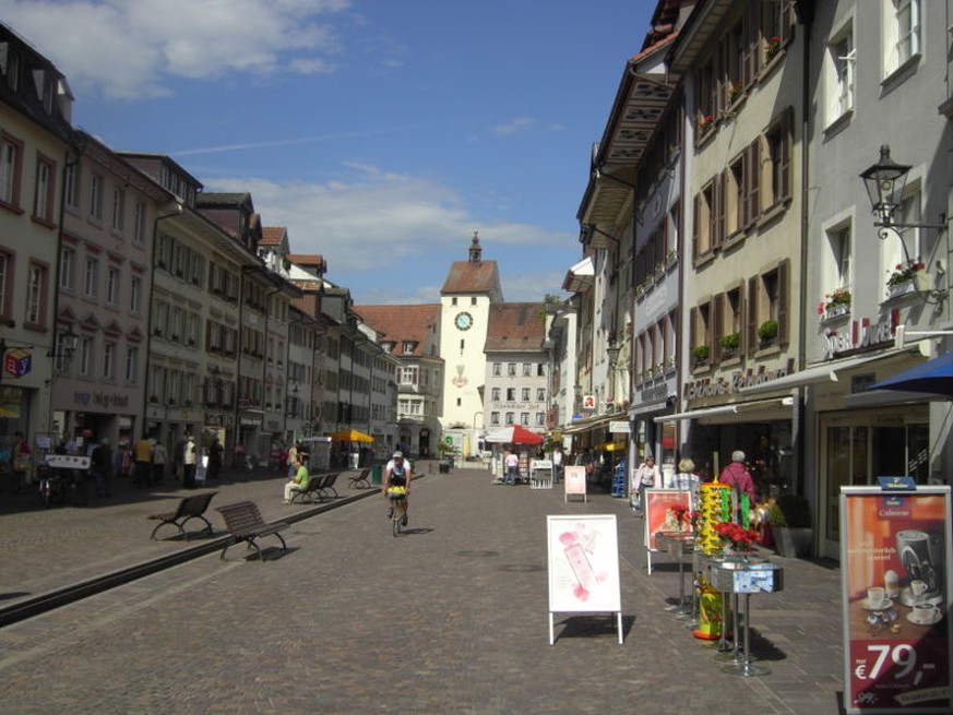 Auch ein beliebtes Einkaufsziel vieler Schweizer: Das deutsche Städtchen Waldshut.
