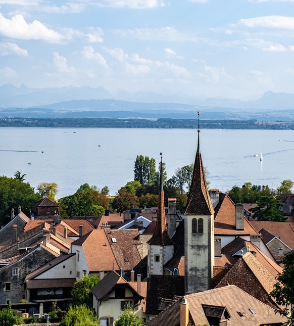 Auvernier am Neuenburgersee.