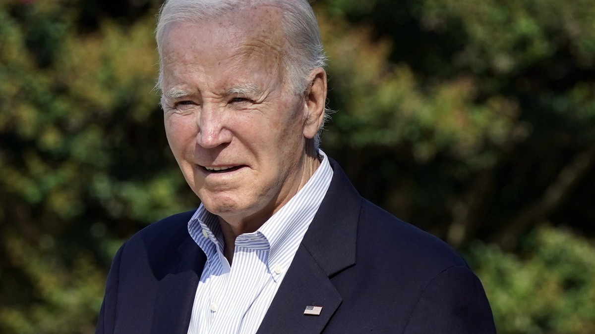 President Joe Biden leaves St. Edmund Roman Catholic Church in Rehoboth Beach, Del., after attending a Mass, Saturday, July 29, 2023. (AP Photo/Manuel Balce Ceneta)
Joe Biden