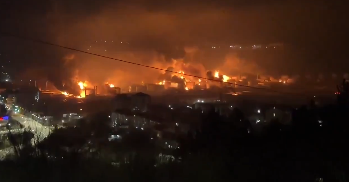 Russland: Brand in Ölanlagen nach ukrainischem Drohnenangriff