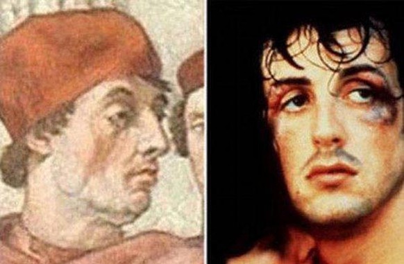 Papst Gregor IX. und Stallone sind ein und dieselbe Person!