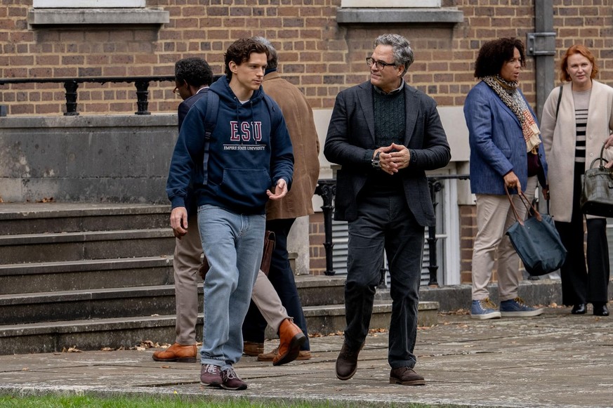 Mark Ruffalo and Tom Holland in Spider-Man: Brand New Day (2026)
