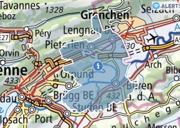 Stromausfall Seeland Ost