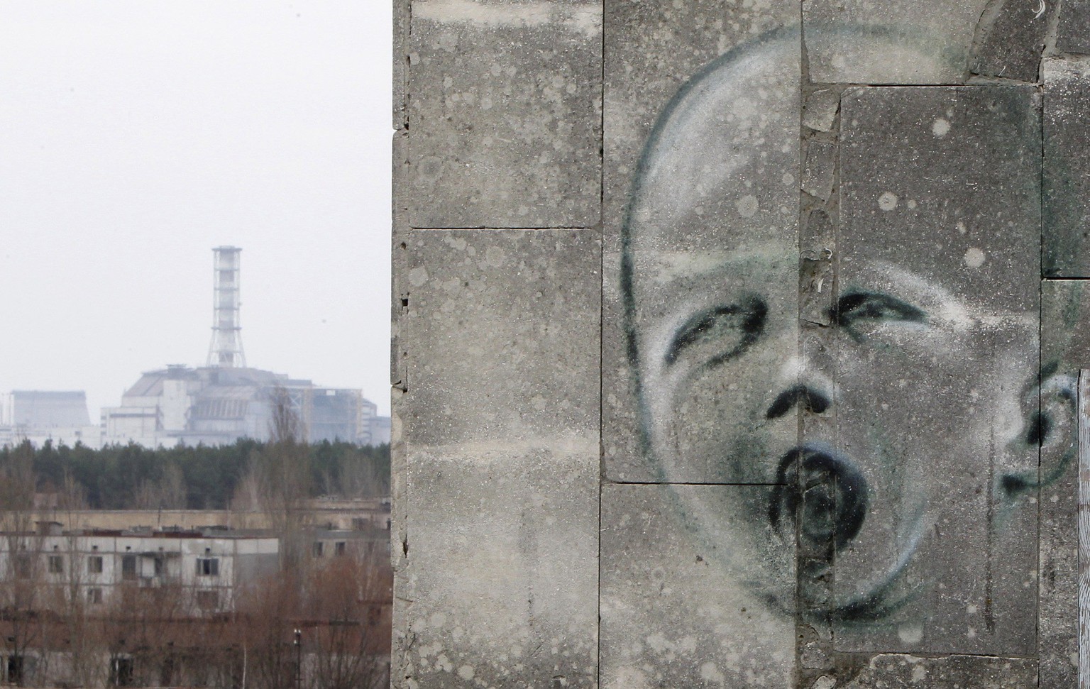 Die Ruinen von Tschernobyl: Die Ukraine leidet heute noch unter der Reaktor-Katastrophe von 1986.