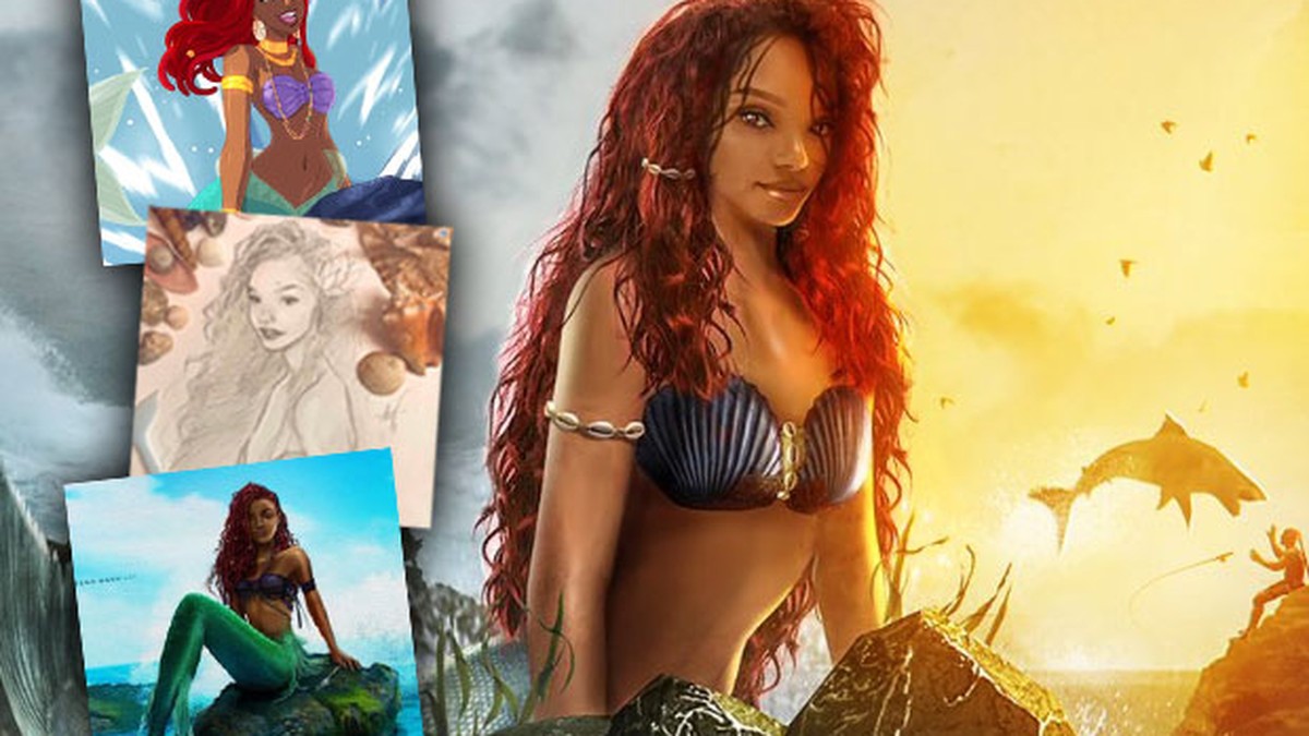 Arielle: So toll feiert das Netz die schwarze Meerjungfrau von Disney