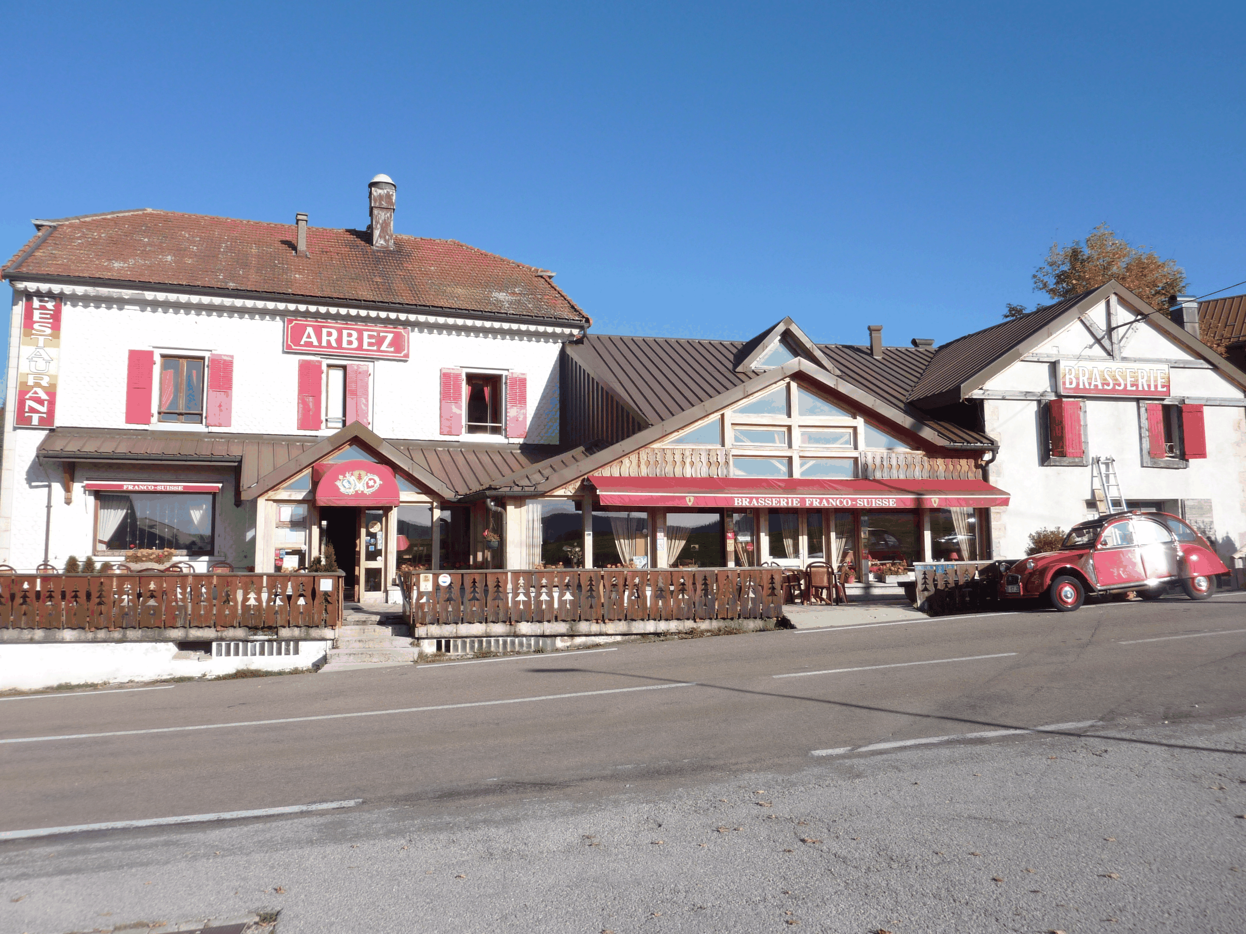 Hotel Arbez Franco-Suisse in La Cure