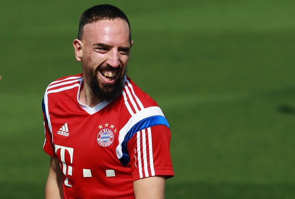 Kein Schönling, aber trotzdem ein richtiger Fussballgott: Franck Ribéry
